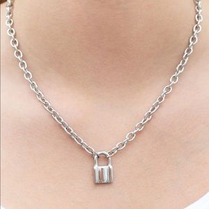 Brandy Melville Lock Necklace